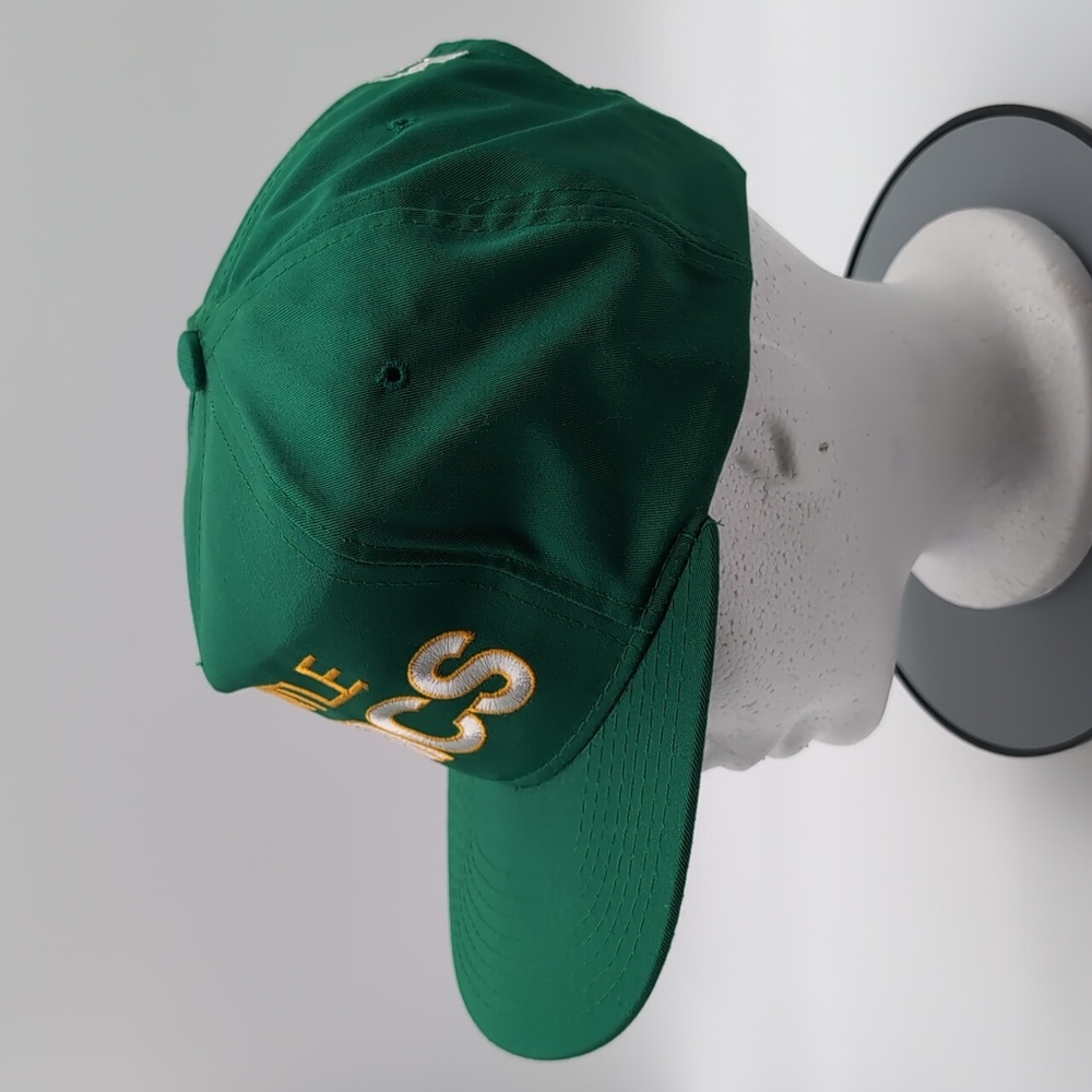 Starter| NWOT Vintage NBA Green Seattle Sonics Snap Back Green Brim - Picture 5 of 12